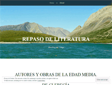 Tablet Screenshot of literaturaesp.wordpress.com