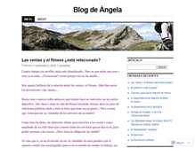 Tablet Screenshot of angelasarabia.wordpress.com