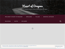 Tablet Screenshot of heartofdragons.wordpress.com