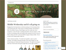 Tablet Screenshot of bowiegallery.wordpress.com