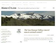 Tablet Screenshot of alamoeastbay.wordpress.com