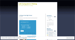 Desktop Screenshot of lmscomputers.wordpress.com