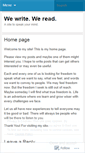 Mobile Screenshot of freewriter33.wordpress.com
