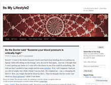 Tablet Screenshot of itsmylifestyle2.wordpress.com