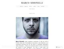 Tablet Screenshot of marcosimonelli.wordpress.com