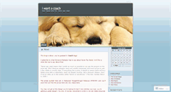 Desktop Screenshot of iwantacoach.wordpress.com