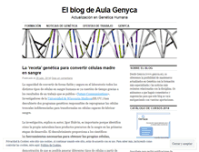 Tablet Screenshot of bloggenyca.wordpress.com
