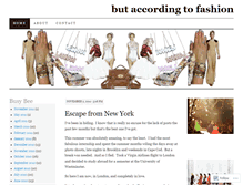 Tablet Screenshot of butaccordingtofashion.wordpress.com