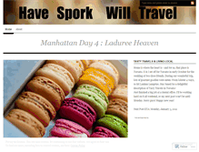 Tablet Screenshot of havesporkwilltravel.wordpress.com