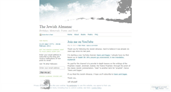 Desktop Screenshot of jewishalmanac.wordpress.com