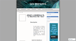 Desktop Screenshot of bibliotecasena.wordpress.com