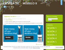 Tablet Screenshot of escuelaticmodulo2.wordpress.com