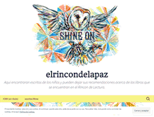 Tablet Screenshot of elrincondelapaz.wordpress.com