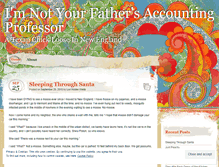 Tablet Screenshot of notyourfathersaccountingprof.wordpress.com