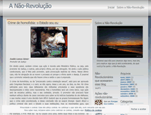 Tablet Screenshot of naorevolucao.wordpress.com