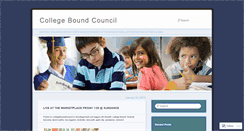 Desktop Screenshot of collegeboundcouncil.wordpress.com