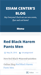 Mobile Screenshot of esiamcenter.wordpress.com