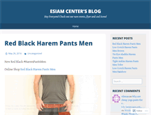 Tablet Screenshot of esiamcenter.wordpress.com