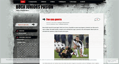 Desktop Screenshot of bocajuniorspasionbis.wordpress.com