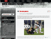 Tablet Screenshot of bocajuniorspasionbis.wordpress.com