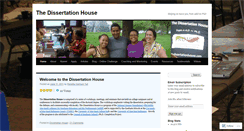 Desktop Screenshot of dissertationhouse.wordpress.com