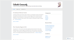 Desktop Screenshot of columbacommunityderry.wordpress.com