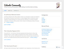 Tablet Screenshot of columbacommunityderry.wordpress.com