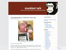 Tablet Screenshot of monkbot.wordpress.com