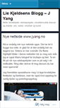 Mobile Screenshot of jyangfashion.wordpress.com