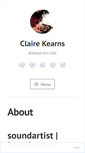 Mobile Screenshot of clairekearns.wordpress.com