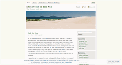 Desktop Screenshot of exigencies.wordpress.com