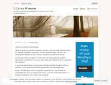 Tablet Screenshot of ichingwisdom.wordpress.com