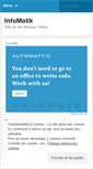 Mobile Screenshot of infomatik.wordpress.com