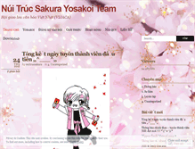 Tablet Screenshot of nuitrucsakura.wordpress.com