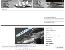 Tablet Screenshot of madtangent.wordpress.com