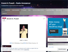 Tablet Screenshot of emmitpowell.wordpress.com