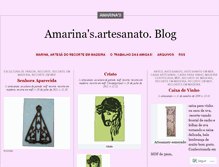 Tablet Screenshot of amarinas.wordpress.com