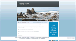 Desktop Screenshot of languageusc.wordpress.com