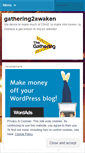 Mobile Screenshot of gathering2awaken.wordpress.com