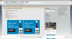 Desktop Screenshot of manomortojogos.wordpress.com