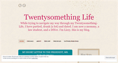 Desktop Screenshot of elizabethlatkins.wordpress.com