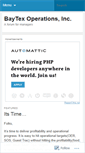 Mobile Screenshot of bayops.wordpress.com