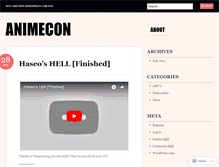 Tablet Screenshot of animecon.wordpress.com