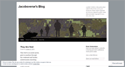 Desktop Screenshot of jacobsverse.wordpress.com