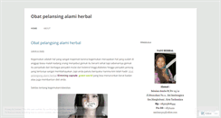 Desktop Screenshot of obatpelangsingalamiaman08.wordpress.com