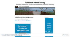 Desktop Screenshot of professorpalmer.wordpress.com