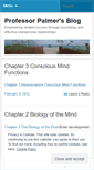 Mobile Screenshot of professorpalmer.wordpress.com