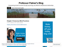 Tablet Screenshot of professorpalmer.wordpress.com