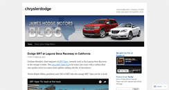 Desktop Screenshot of chryslerdodge.wordpress.com