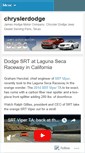 Mobile Screenshot of chryslerdodge.wordpress.com